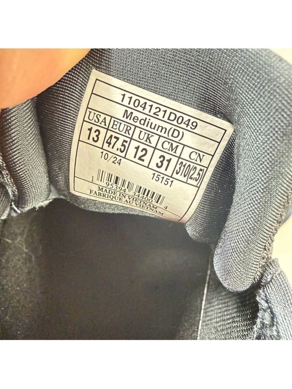 Brooks Trace 3 Mens Sz 13 Medium D Grey Running Shoes Sneakers 1104121D049 - Picture 8 of 8